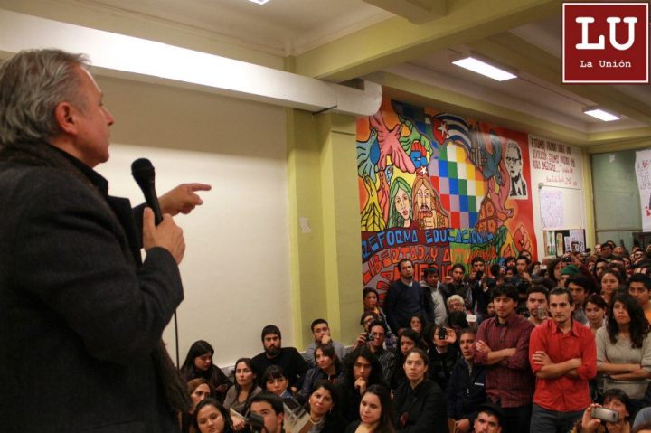 Marcel Claude en auditorio