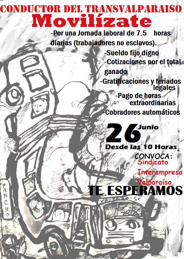 Afiche transportistas