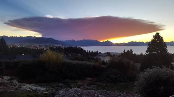 Calbuco desde Bariloche