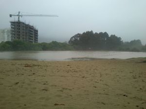 Así se vivió la lluvia en Paupudo