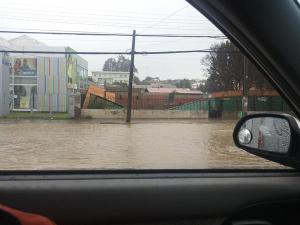 Quilpué: Avenida Los Carreras, altura Barros Arana (foto: @BEIGRECO)